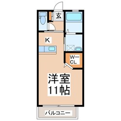 サンレーベン黒髪の物件間取画像